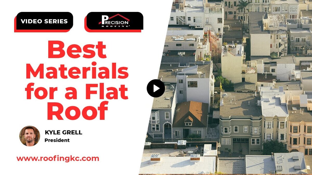 best materials for a flat roof