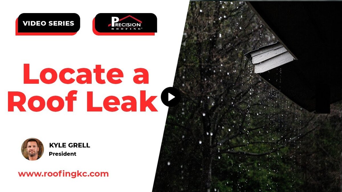 locate a roof leak